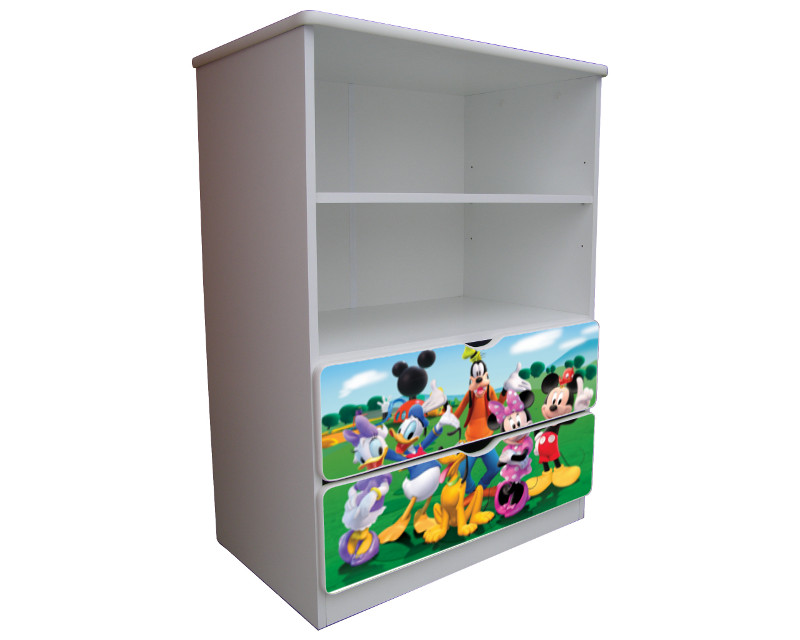 Becks knižnica S Mickey Clubhouse